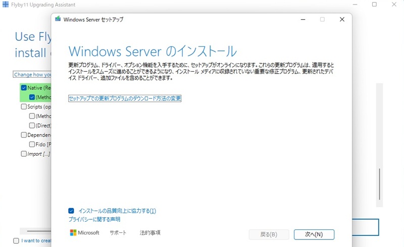 Flyby11のダウンローダー画像